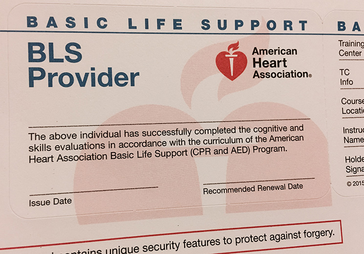 Tampa BLS Classes